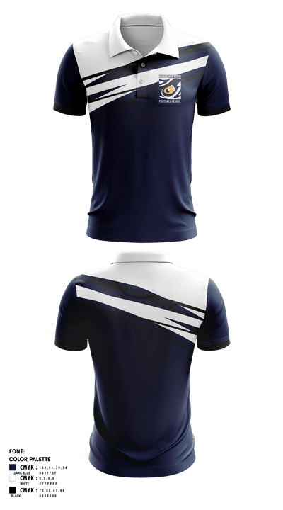 Hedgesville Youth Football League 41633358 Short Sleeve Performance Polo - 1