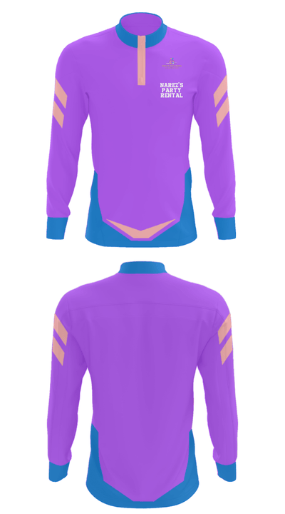 Narez's Party RentalNarez's Party Rental 67415263 Quarter Zip Jacket - 35