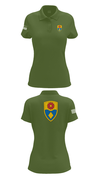 Womens Short Sleeve Performance Polo, 870th mp company, Army, Teamtime, Team time, sublimation, custom sports apparel, team uniforms, spirit wear, spiritwear, sports uniforms, custom shirts, team store, custom team store, fundraiser sports, apparel fundraiser
