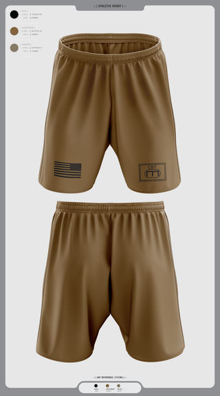 Athletic Shorts With Pockets, 58th CEC-A, Army, Teamtime, Team time, sublimation, custom sports apparel, team uniforms, spirit wear, spiritwear, sports uniforms, custom shirts, team store, custom team store, fundraiser sports, apparel fundraiser