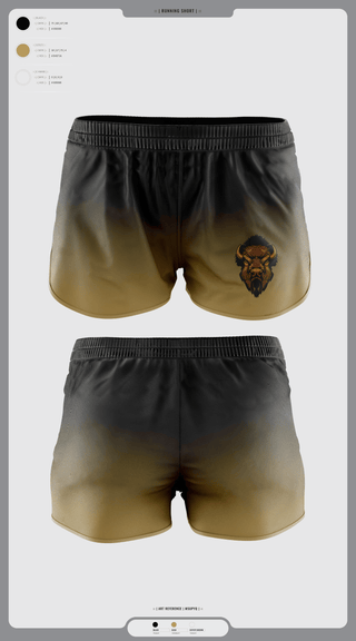 Womens Shorts, Hugo Buffaloes Tennis, Tennis, Teamtime, Team time, sublimation, custom sports apparel, team uniforms, spirit wear, spiritwear, sports uniforms, custom shirts, team store, custom team store, fundraiser sports, apparel fundraiser