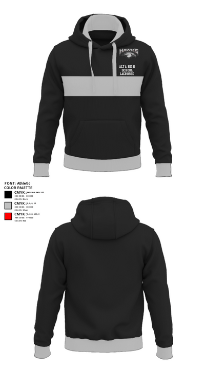 Alta High School Lacrosse 46113086 Hoodie - 38