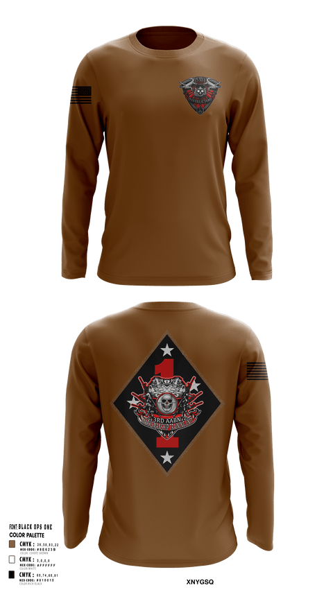 Long Sleeve Performance Shirt, 3rd AABN MTU, Marines, Teamtime, Team time, sublimation, custom sports apparel, team uniforms, spirit wear, spiritwear, sports uniforms, custom shirts, team store, custom team store, fundraiser sports, apparel fundraiser