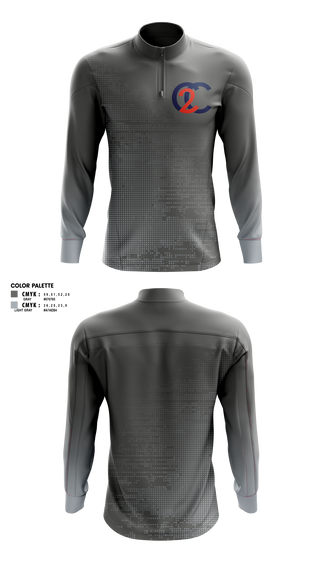 Quarter Zip Jacket, C2C Property Solutions, , Teamtime, Team time, sublimation, custom sports apparel, team uniforms, spirit wear, spiritwear, sports uniforms, custom shirts, team store, custom team store, fundraiser sports, apparel fundraiser