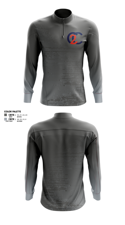C2C Property Solutions 59696330 Quarter Zip Jacket - 1