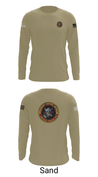 Long Sleeve Performance Shirt, Battle Space Surveillance Company, Marines, Teamtime, Team time, sublimation, custom sports apparel, team uniforms, spirit wear, spiritwear, sports uniforms, custom shirts, team store, custom team store, fundraiser sports, apparel fundraiser