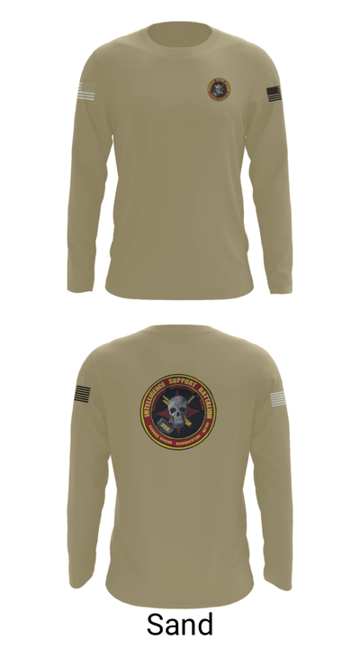 Battle Space Surveillance Company 88540160 Long Sleeve Performance Shirt - 86