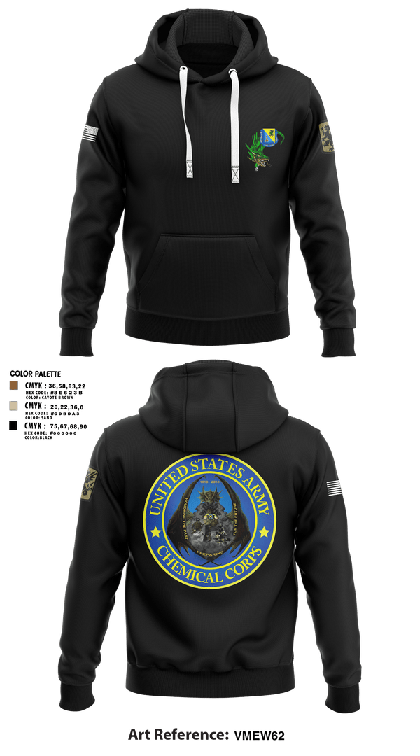 Hoodie, 411TH411TH CBRN COMPANY, Army, Teamtime, Team time, sublimation, custom sports apparel, team uniforms, spirit wear, spiritwear, sports uniforms, custom shirts, team store, custom team store, fundraiser sports, apparel fundraiser
