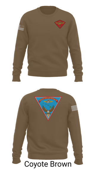 Crew Neck Sweatshirt, Marine Air Group 24, Marines, Teamtime, Team time, sublimation, custom sports apparel, team uniforms, spirit wear, spiritwear, sports uniforms, custom shirts, team store, custom team store, fundraiser sports, apparel fundraiser