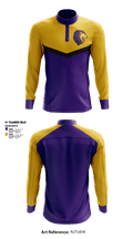 Manchester Middle School Cheer 8756881 Quarter Zip Jacket - 2