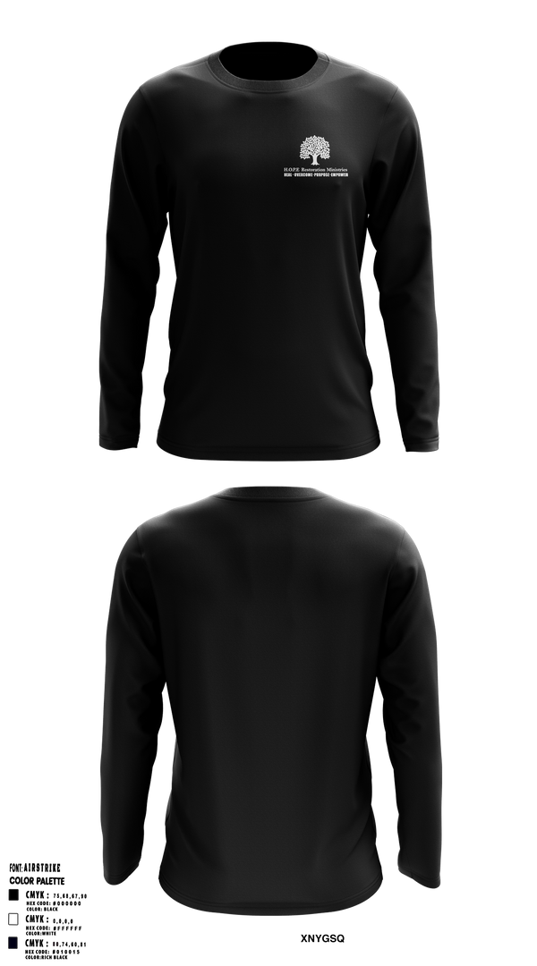 Long Sleeve Performance Shirt, Hope Restoration Ministries, , Teamtime, Team time, sublimation, custom sports apparel, team uniforms, spirit wear, spiritwear, sports uniforms, custom shirts, team store, custom team store, fundraiser sports, apparel fundraiser