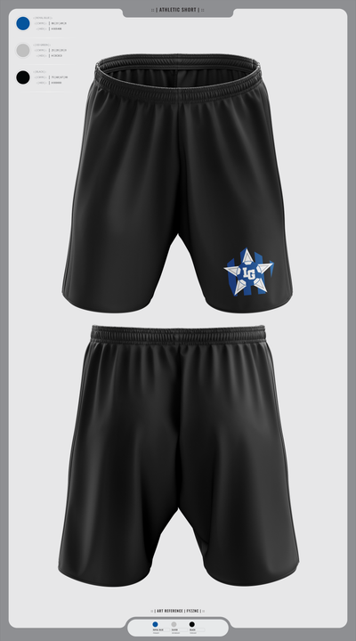 LaGrange Grangers 19737218 Athletic Shorts With Pockets - 3
