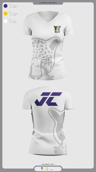 Womens Short Sleeve Vneck Shirt, Jacksonville College Cross Country, Cross Country, Teamtime, Team time, sublimation, custom sports apparel, team uniforms, spirit wear, spiritwear, sports uniforms, custom shirts, team store, custom team store, fundraiser sports, apparel fundraiser