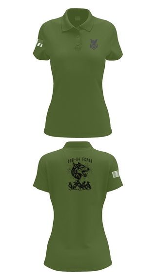 Womens Short Sleeve Performance Polo, CDA 64, Navy, Teamtime, Team time, sublimation, custom sports apparel, team uniforms, spirit wear, spiritwear, sports uniforms, custom shirts, team store, custom team store, fundraiser sports, apparel fundraiser