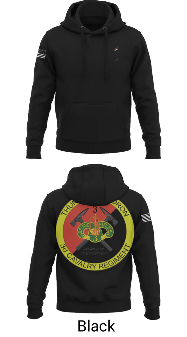 Hoodie, 3rd Cavalry Regiment, Army, Teamtime, Team time, sublimation, custom sports apparel, team uniforms, spirit wear, spiritwear, sports uniforms, custom shirts, team store, custom team store, fundraiser sports, apparel fundraiser