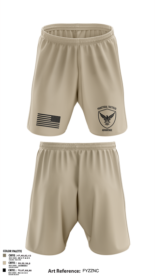 Athletic Shorts With Pockets, Practical Tactical Advantage, , Teamtime, Team time, sublimation, custom sports apparel, team uniforms, spirit wear, spiritwear, sports uniforms, custom shirts, team store, custom team store, fundraiser sports, apparel fundraiser