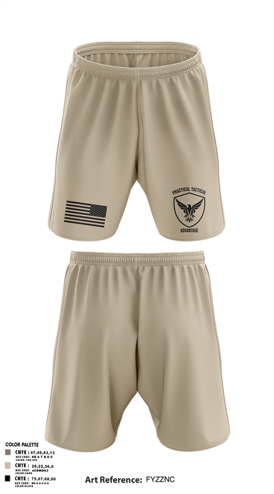 Practical Tactical Advantage 31169819 Athletic Shorts With Pockets - 2