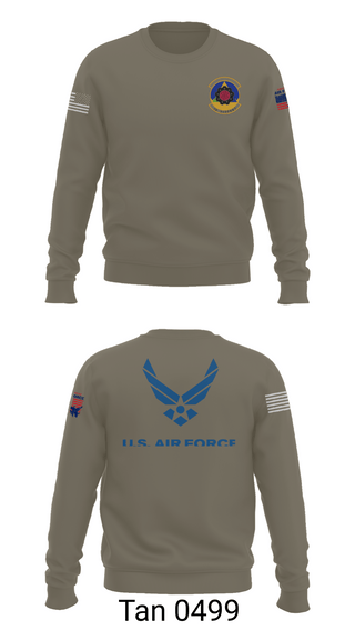 Crew Neck Sweatshirt, 4th Component Maintenance Squadron, , Teamtime, Team time, sublimation, custom sports apparel, team uniforms, spirit wear, spiritwear, sports uniforms, custom shirts, team store, custom team store, fundraiser sports, apparel fundraiser