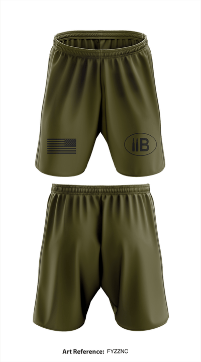 410th regiment 28429232 Athletic Shorts With Pockets - 1