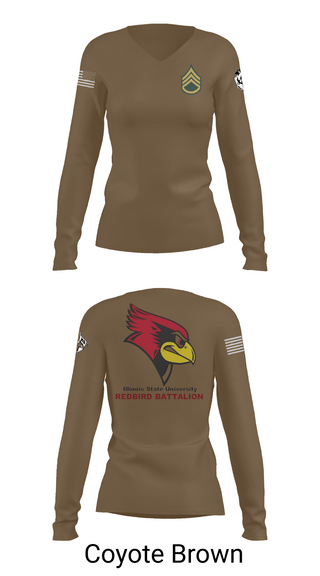 Womens Long Sleeve Vneck Shirt, Bradbuddy, National Guard, Teamtime, Team time, sublimation, custom sports apparel, team uniforms, spirit wear, spiritwear, sports uniforms, custom shirts, team store, custom team store, fundraiser sports, apparel fundraiser