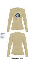 482FW 16916372 Women's Long Sleeve V-neck Shirt - 82