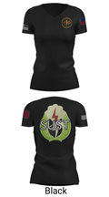 25th Infantry Division Sustainment Brigade 47086657 Women's Short Sleeve V-neck Shirt - 20