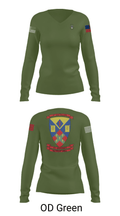 2nd battalion , 5th marines 24744641 Women's Long Sleeve V-neck Shirt - 43