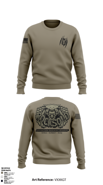 304th EN CO Crew Neck Sweatshirt - 2