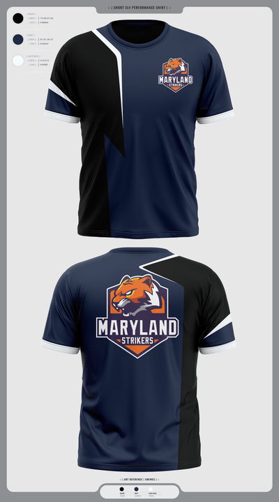 Maryland Strikers 51153203 Short Sleeve Performance Shirt - 2