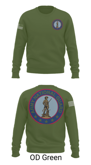 Crew Neck Sweatshirt, Ben, National Guard, Teamtime, Team time, sublimation, custom sports apparel, team uniforms, spirit wear, spiritwear, sports uniforms, custom shirts, team store, custom team store, fundraiser sports, apparel fundraiser