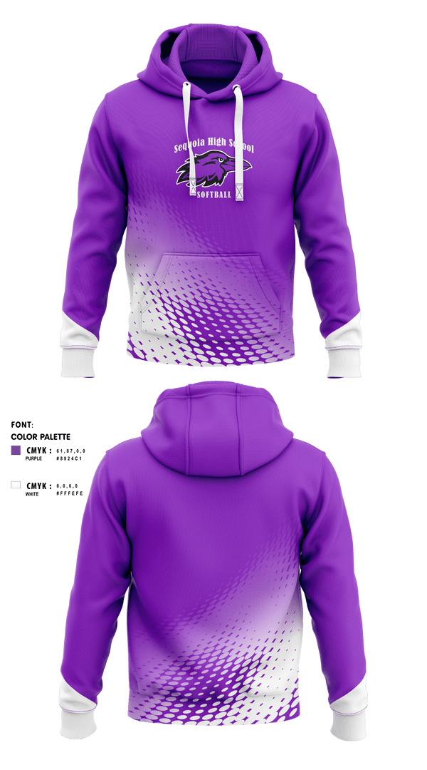 Hoodie, Sequoia High School Softball, Softball, Teamtime, Team time, sublimation, custom sports apparel, team uniforms, spirit wear, spiritwear, sports uniforms, custom shirts, team store, custom team store, fundraiser sports, apparel fundraiser