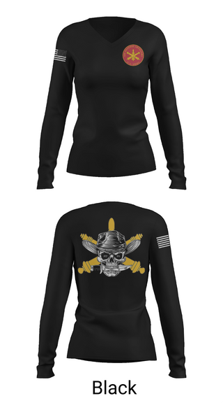 Womens Long Sleeve Vneck Shirt, Bravo 4-5 ADA, , Teamtime, Team time, sublimation, custom sports apparel, team uniforms, spirit wear, spiritwear, sports uniforms, custom shirts, team store, custom team store, fundraiser sports, apparel fundraiser