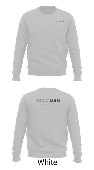 Crew Neck Sweatshirt, Resin Mau, , Teamtime, Team time, sublimation, custom sports apparel, team uniforms, spirit wear, spiritwear, sports uniforms, custom shirts, team store, custom team store, fundraiser sports, apparel fundraiser