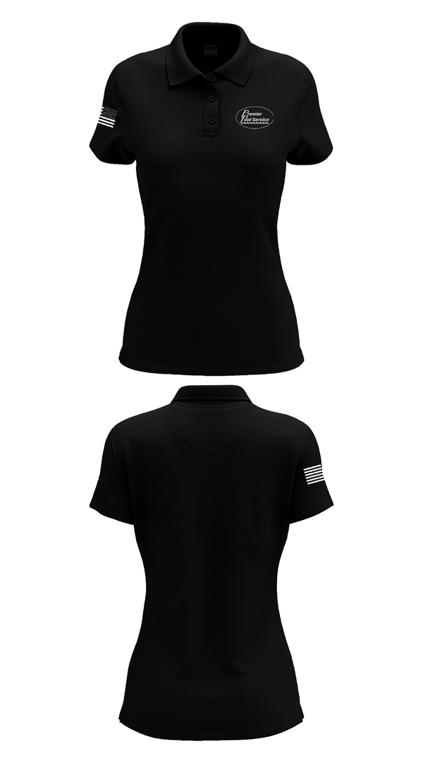 Womens Short Sleeve Performance Polo, Premier Pool Service, , Teamtime, Team time, sublimation, custom sports apparel, team uniforms, spirit wear, spiritwear, sports uniforms, custom shirts, team store, custom team store, fundraiser sports, apparel fundraiser