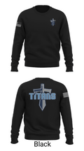 Ridgeland High School Baseball 35303095 Crew Neck Sweatshirt - 9
