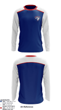 Jefferson County Middle School Volleyball 50432367 Long Sleeve Performance Polo - 1