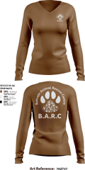 Bahrain Animal Rescue Center 9628142 Women's Long Sleeve V-neck Shirt - 9