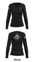 Seminole Battalion 90805231 Women's Long Sleeve V-neck Shirt - 37