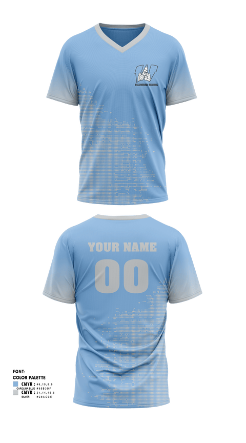 Mens Soccer Jersey, Willowbrook Warriors, Men's Soccer, Teamtime, Team time, sublimation, custom sports apparel, team uniforms, spirit wear, spiritwear, sports uniforms, custom shirts, team store, custom team store, fundraiser sports, apparel fundraiser