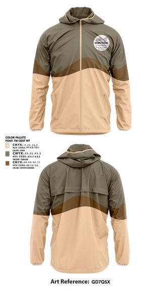 Windbreaker, Armstrong Towing & Recovery LLC, , Teamtime, Team time, sublimation, custom sports apparel, team uniforms, spirit wear, spiritwear, sports uniforms, custom shirts, team store, custom team store, fundraiser sports, apparel fundraiser