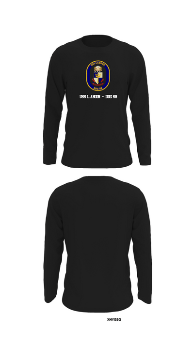 USS LABOON - DDG 58 14402394 Long Sleeve Performance Shirt - 31