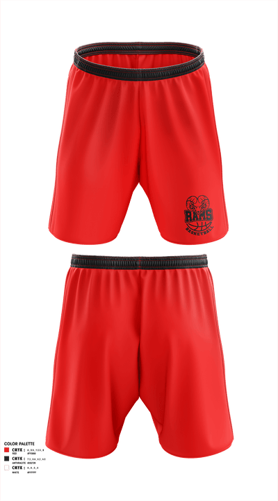 Clearwater Valley High School Basketball 24999248 Athletic Shorts With Pockets - 2