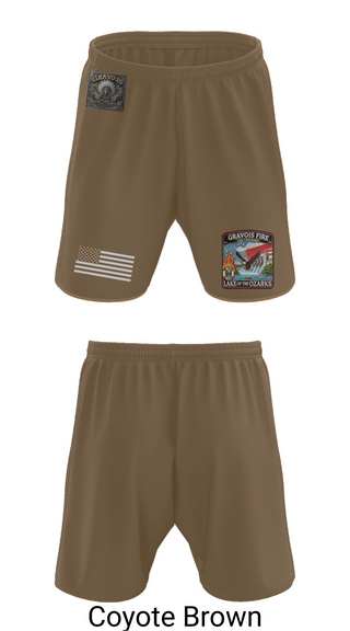 Athletic Shorts With Pockets, Gravois Fire Special Operations, Fire Department, Teamtime, Team time, sublimation, custom sports apparel, team uniforms, spirit wear, spiritwear, sports uniforms, custom shirts, team store, custom team store, fundraiser sports, apparel fundraiser
