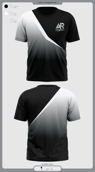 Short Sleeve Performance Shirt, AIR HVAC, , Teamtime, Team time, sublimation, custom sports apparel, team uniforms, spirit wear, spiritwear, sports uniforms, custom shirts, team store, custom team store, fundraiser sports, apparel fundraiser