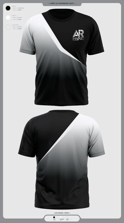 AIR HVAC 4979728 Short Sleeve Performance Shirt - 1
