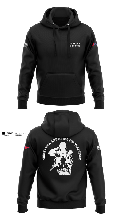 SGT Nelms 78775888 Hoodie - 3