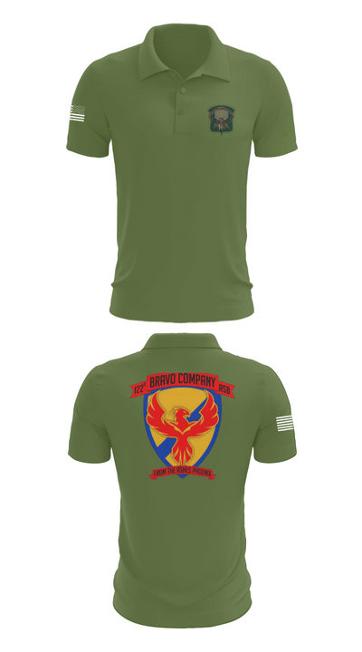 B-Co 122 ASB 42840392 Short Sleeve Performance Polo - 47