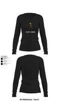 D CO 1-133IN 66859128 Women's Long Sleeve V-neck Shirt - 22