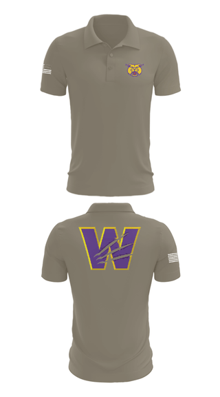 Short Sleeve Performance Polo, Wilder High School Cheer, Cheer, Teamtime, Team time, sublimation, custom sports apparel, team uniforms, spirit wear, spiritwear, sports uniforms, custom shirts, team store, custom team store, fundraiser sports, apparel fundraiser