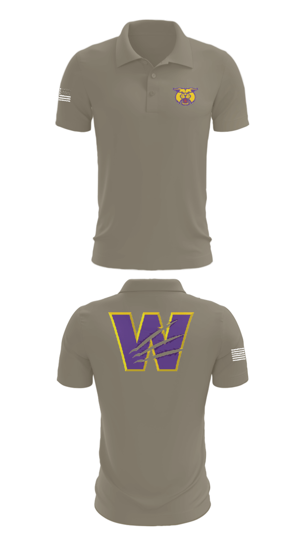 Short Sleeve Performance Polo, Wilder High School Cheer, Cheer, Teamtime, Team time, sublimation, custom sports apparel, team uniforms, spirit wear, spiritwear, sports uniforms, custom shirts, team store, custom team store, fundraiser sports, apparel fundraiser